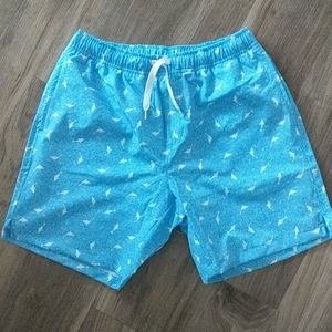 BearBottom swim trunks size M 7"